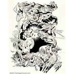 Jack Kirby and Mike Royer - Superman Illus...