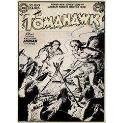 Fred Ray - Original Cover Art for Tomahawk...