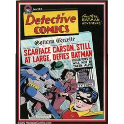 Dick Sprang - Cover Recreation of Detectiv...