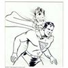 Image 1 : Unidentified Artist - Original Superman Ad...