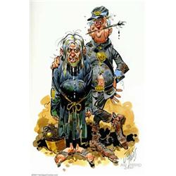 Jack Davis - Self-Portrait with The Crypt...