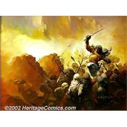 Ken Kelly - Original Oil Painting "El Boro...