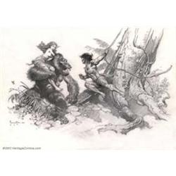 Frank Frazetta - Original Illustration Tar...