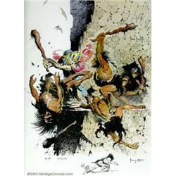 Frank Frazetta - Signed/Remarqued Print 35...