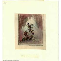 Frank Frazetta - John Carter of Mars rough...