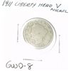 Image 1 : 1911 LIBERTY HEAD "V" NICKEL *GOOD-8 GRADE*!!