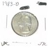 Image 1 : 1983-D WASHINGTON QUARTER *UNC HIGH GRADE - NICE COIN!!