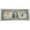 Image 1 : 1957 $1 Dollar SILVER CERTIFICATE *RARE UNC HIGH GRADE - NICE BILL*!!