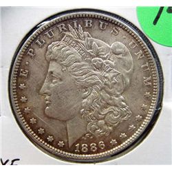 1886-P MORGAN SILVER DOLLAR