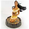 Image 1 : WALT DISNEY CLASSICS POCAHONTAS SCULPTURE IN ORIGINAL BOX  W/ COA