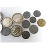 Image 3 : LOT OF GERMAN COINS IN VINTAGE COIN PURSE - SOME HAVE SWASTIKAS