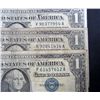 Image 2 : LOT OF 3 1957 BLUE SEAL ONE DOLLAR SILVER CERTIFICATES