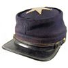 Image 1 : RARE US CIVIL WAR ERA UNION ENLISTED MANS KEPI CAP