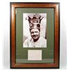 Image 1 : BABE RUTH CUT SIGNATURE W/ PICTURE - FRAMED
