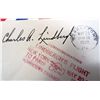 Image 2 : CHARLES A LINDBERGH SIGNED ENVELOPE