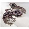 Image 1 : RHINESTONE GECKO CUFF BRACELET