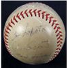 Image 2 : 1950'S ALL STAR AUTOGRAPHED BASEBALL - 12 SIGNATURES W/ PSA CERT. NUMBER