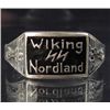 Image 1 : STERLING SILVER GERMAN NAZI NORDLAND WIKING ENAMELED RING
