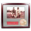 Image 1 : LOU GEHRIG CUT SIGNATURE W/ PICTURE DISPLAY - FRAMED