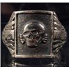 Image 1 : GERMAN NAZI WAFFEN SS TOTENKOPF OFFICERS RING