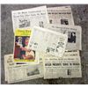 Image 2 : LARGE LOT OF 1940 - WW2 ERA NEWSPAPERS