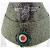 Image 2 : GERMAN NAZI ARMY ENLISTED MANS OVERSEAS CAP