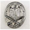 Image 1 : GERMAN NAZI ARMY SILVER GENERAL ASSAULT BADGE