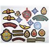 Image 1 : LOT OF CANADIAN MILITARY PATCHES