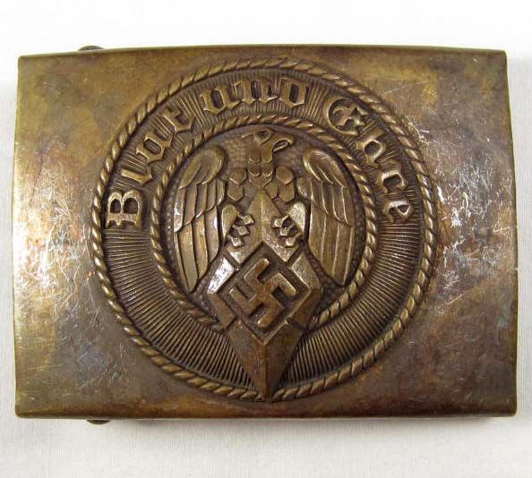 GERMAN NAZI HITLER YOUTH ENLISTED MANS BELT BUCKLE