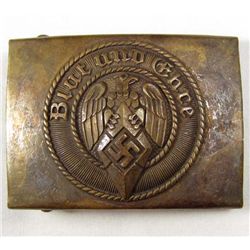 GERMAN NAZI HITLER YOUTH ENLISTED MANS BELT BUCKLE