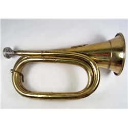 RARE GERMAN NAZI WAFFEN SS 1933 FRANKFURT BRASS BUGLE