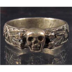 GERMAN NAZI WAFFEN SS TOTENKOPF HONOR RING