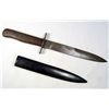 Image 1 : GERMAN NAZI WAFFEN SS COMBAT BOOT KNIFE W/ SCABBARD