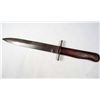 Image 2 : GERMAN NAZI WAFFEN SS COMBAT BOOT KNIFE W/ SCABBARD