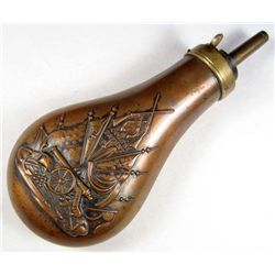 RARE OLD WEST COLTS PATENT COWBOY ERA GUN POWDER FLASK