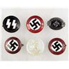 Image 1 : LOT OF 4 GERMAN NAZI ENAMELED PARTY BADGES