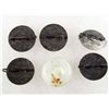 Image 2 : LOT OF 4 GERMAN NAZI ENAMELED PARTY BADGES