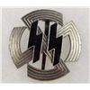 Image 1 : GERMAN NAZI SS ENAMELED SPORTS BADGE