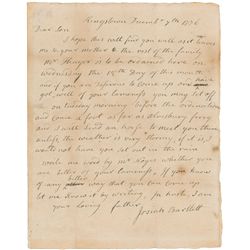Declaration of Independence: Josiah Bartlett