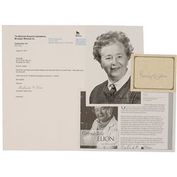 Gertrude Elion and Rosalyn Yalow