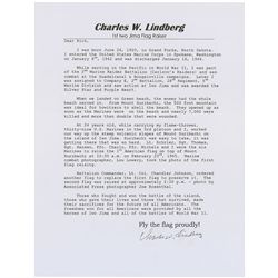 Iwo Jima: Charles Lindberg