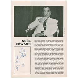Noel Coward