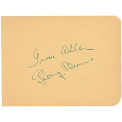 George Burns and Gracie Allen