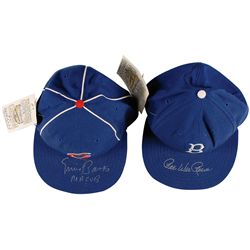 Ernie Banks and Pee Wee Reese