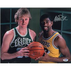 Magic Johnson and Larry Bird