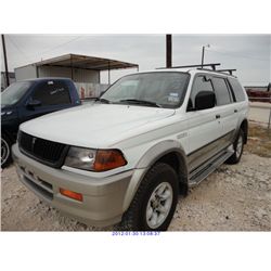 1999 - MITSUBISHI MONTERO SPORT