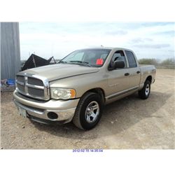 2002 - DODGE RAM // SALVAGE TITLE