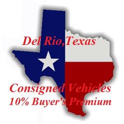 Del Rio, Texas Consigned vehicles listed below