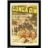 Image 1 : Gunga Din (RKO 1939) One Sheet (27"X41") T...