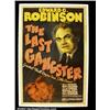 Image 1 : The Last Gangster (MGM 1937) One Sheet (27...